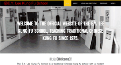 Desktop Screenshot of eyleekungfuschool.com
